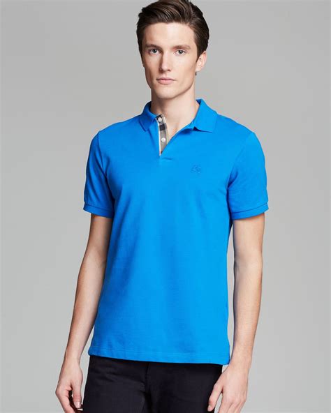 burberry polo blue|Burberry polos on sale.